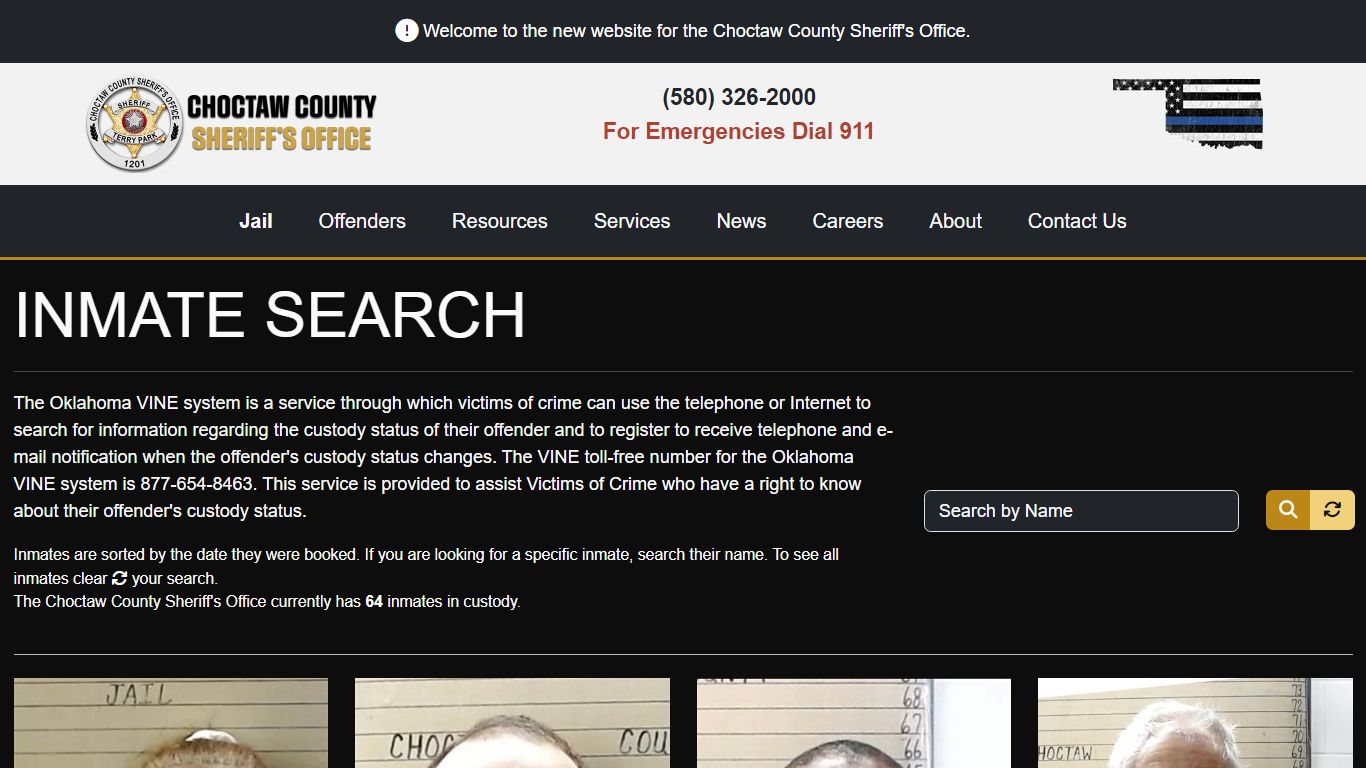 Inmate Search - Choctaw County Sheriff's Office